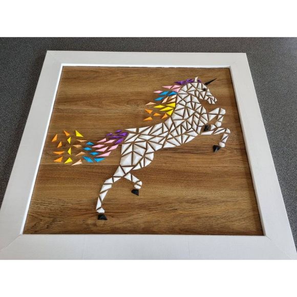 DGEmily Unicorn Wall Art | Large-Scale Wall Decor | Custom Sizes!! - Picture 8 of 12